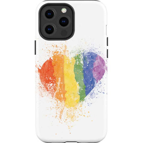 Love Is Love Heart iPhone 13 Pro Max Impact Case