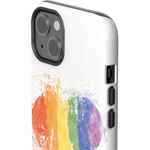 Love Is Love Heart iPhone 15 Plus Impact Case