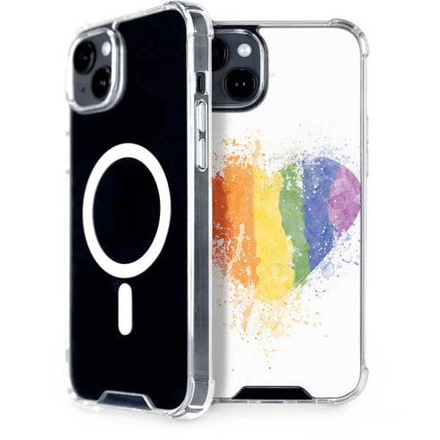 Love Is Love Heart iPhone 15 MagSafe Case