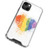 Love Is Love Heart iPhone 14 Plus Clear Case
