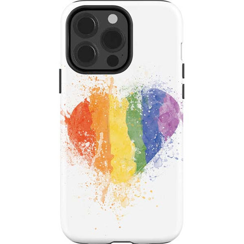 Love Is Love Heart iPhone 14 Pro Impact Case