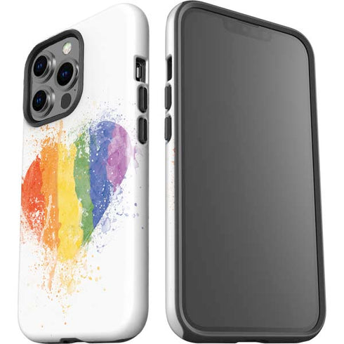 Love Is Love Heart iPhone 15 Pro Impact Case