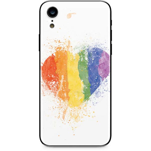 Love Is Love Heart iPhone XR Skin