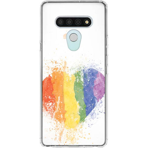 Love Is Love Heart LG Stylo 6 Clear Case