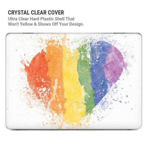 Love Is Love Heart MacBook Pro 16in (2021-25) Case plus Skin