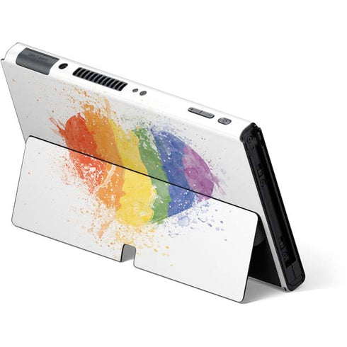 Love Is Love Heart Nintendo Switch OLED (2021) Skin