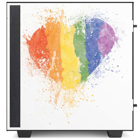 Love Is Love Heart NZXT H510 Compact ATX Mid-Tower Case Skin