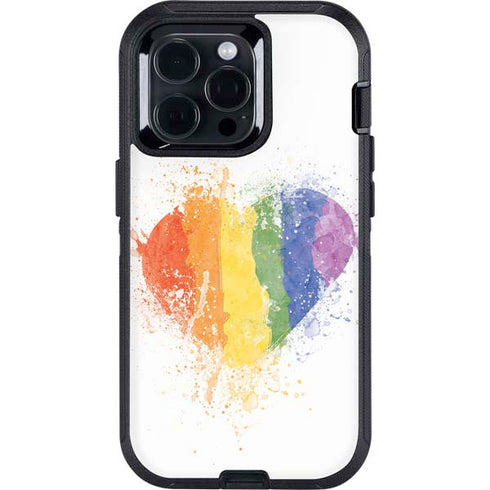 Love Is Love Heart Otterbox Defender iPhone Skin