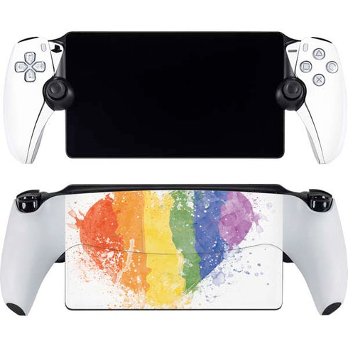 Love Is Love Heart PlayStation Portal Remote Player Skin