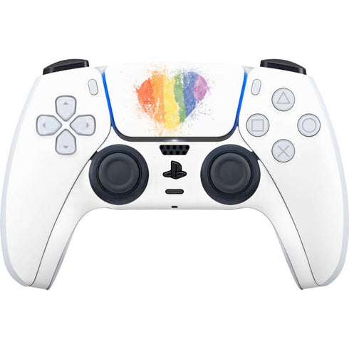 Love Is Love Heart PS5 Controller Skin