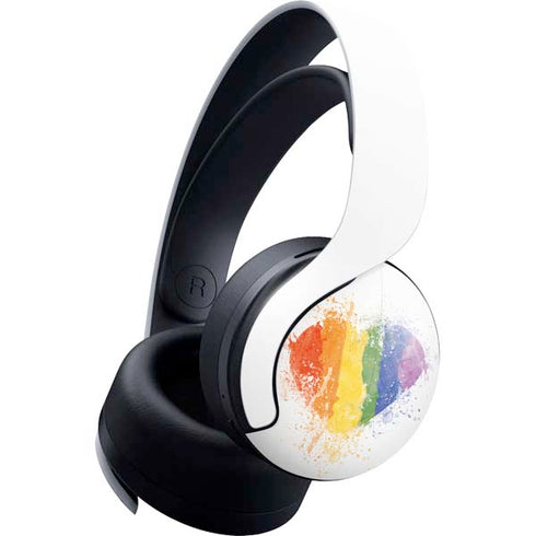 Love Is Love Heart PULSE 3D Wireless Headset for PS5 Skin