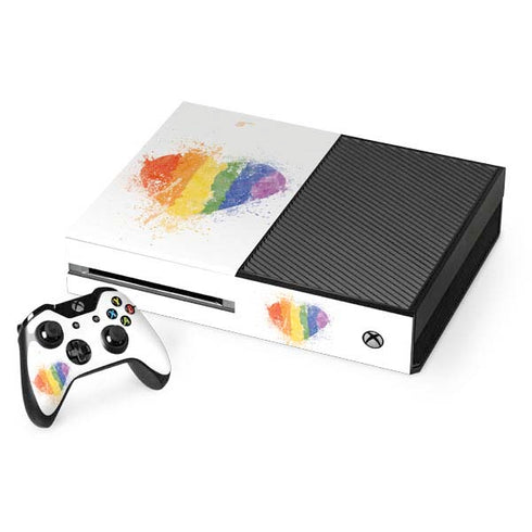 Love Is Love Heart Xbox One Console and Controller Bundle Skin