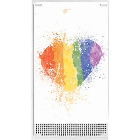 Love Is Love Heart Xbox Series S Console Skin