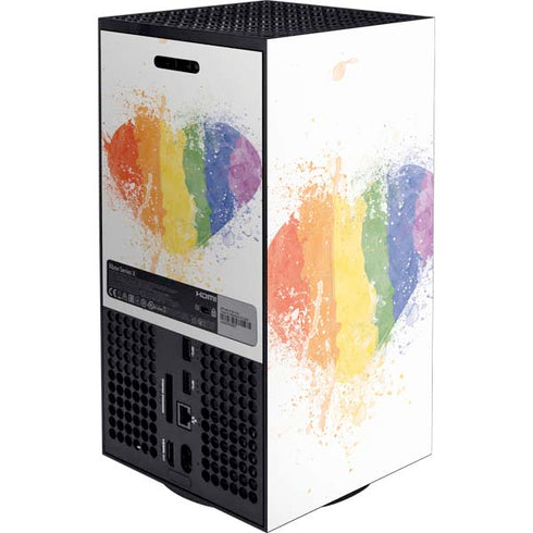 Love Is Love Heart Xbox Series X Console Skin
