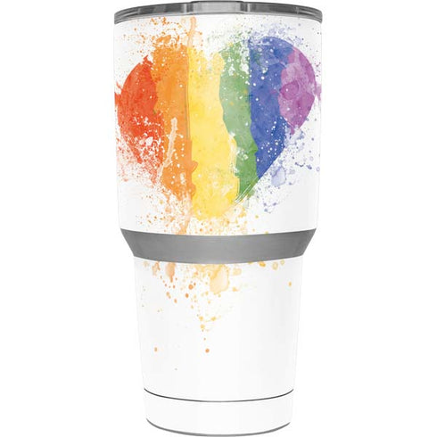 Love Is Love Heart Yeti 30oz Rambler Tumbler Skin
