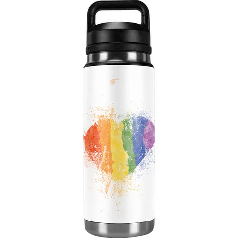 Love Is Love Heart YETI Rambler 26oz Bottle Skin