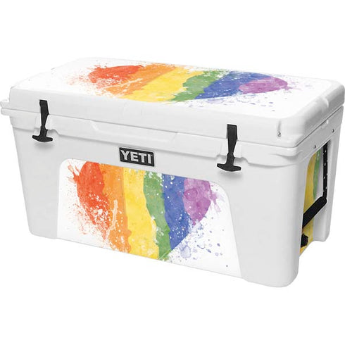 Love Is Love Heart YETI Tundra 75 Hard Cooler Skin