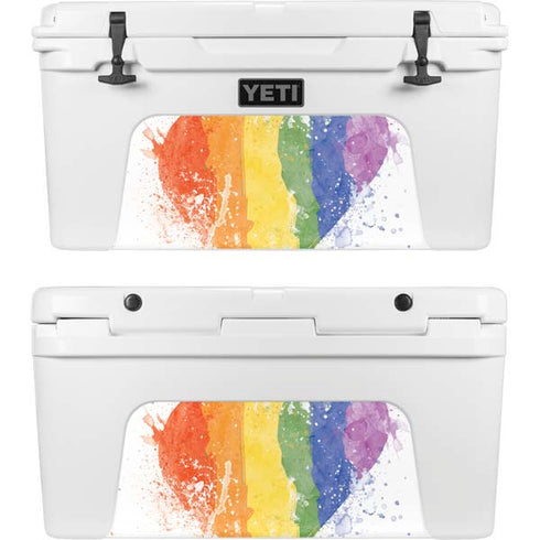 Love Is Love Heart YETI Tundra 75 Hard Cooler Skin