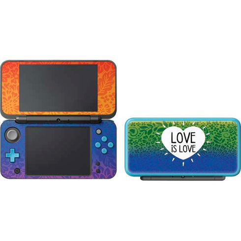 Love Is Love Rainbow Nintendo 2DS XL (2017) Skin