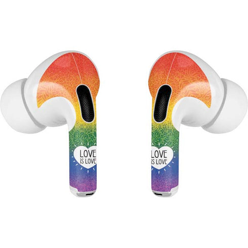 Love Is Love Rainbow AirPods Pro 2nd Gen Skin