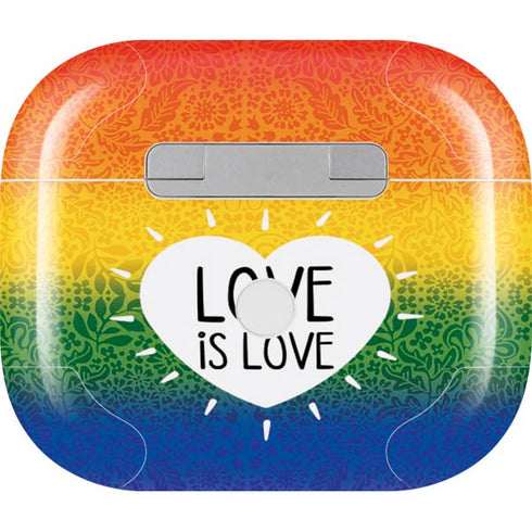 Love Is Love Rainbow Apple AirPods (3rd Gen 2021) Skin