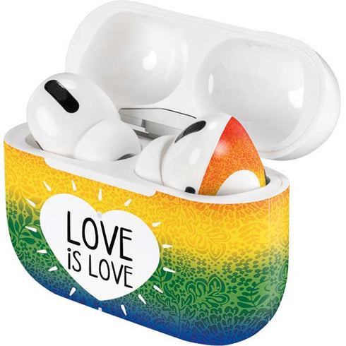 Love Is Love Rainbow Apple AirPods Pro Skin