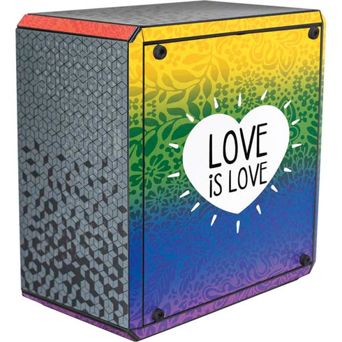 Love Is Love Rainbow Cooler Master MasterBox Q300L Mini Tower Skin