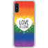 Love Is Love Rainbow Galaxy A10e Clear Case