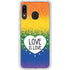 Love Is Love Rainbow Galaxy A20 Clear Case