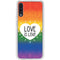 Love Is Love Rainbow Galaxy A50 Clear Case