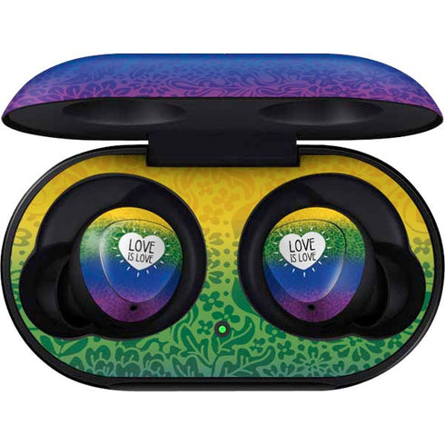 Love Is Love Rainbow Galaxy Buds Skin