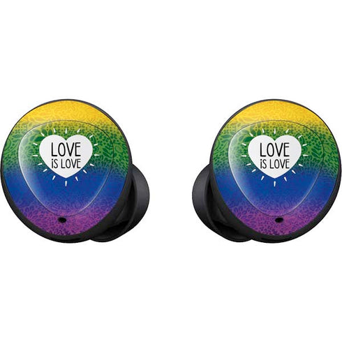 Love Is Love Rainbow Galaxy Buds Skin