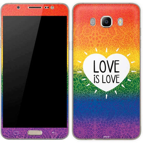 Love Is Love Rainbow Galaxy J7 Skin