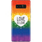 Love Is Love Rainbow Galaxy Note 8 Skin