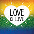 Love Is Love Rainbow Galaxy Note 8 Skin
