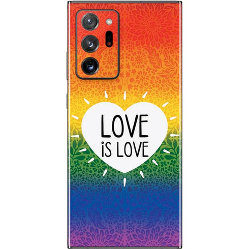 Love Is Love Rainbow Galaxy Note20 Ultra 5G Skin