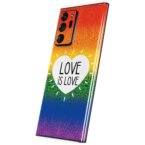 Love Is Love Rainbow Galaxy Note20 Ultra 5G Skin
