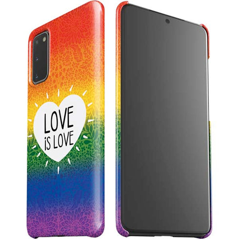 Love Is Love Rainbow Galaxy S20 Lite Case