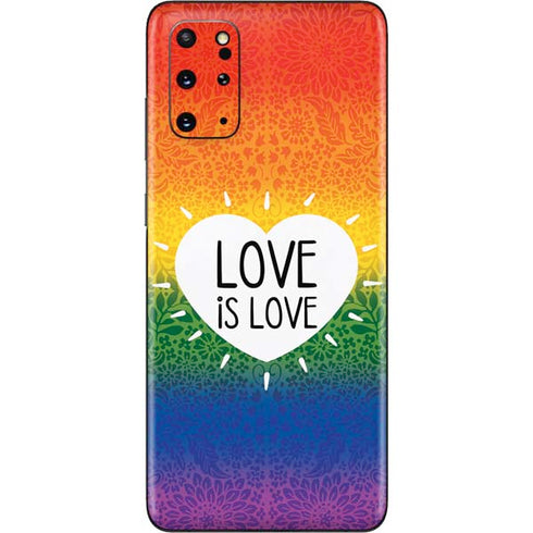 Love Is Love Rainbow Galaxy S20 Plus Skin