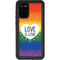 Love Is Love Rainbow Galaxy S20 Plus Waterproof Case