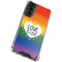 Love Is Love Rainbow Galaxy S21 Plus 5G Clear Case