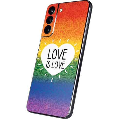 Love Is Love Rainbow Galaxy S22 Plus Skin
