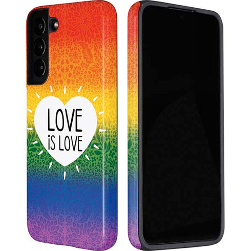 Love Is Love Rainbow Galaxy S22 Pro Case
