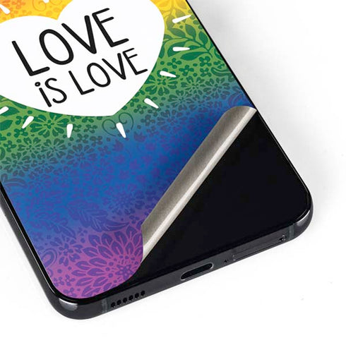 Love Is Love Rainbow Galaxy S22 Skin