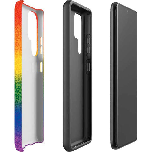 Love Is Love Rainbow Galaxy S22 Ultra Pro Case