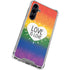 Love Is Love Rainbow Galaxy S23 FE Clear Case