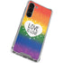 Love Is Love Rainbow Galaxy S23 Plus Clear Case
