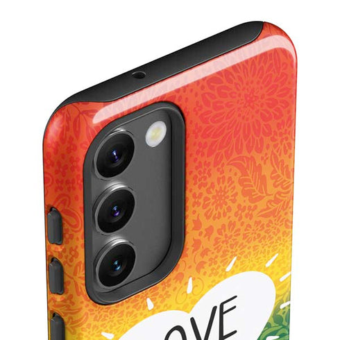 Love Is Love Rainbow Galaxy S23 Plus Pro Case