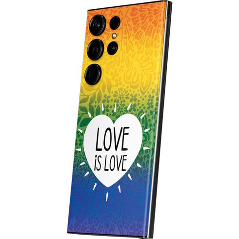 Love Is Love Rainbow Galaxy S23 Ultra Skin