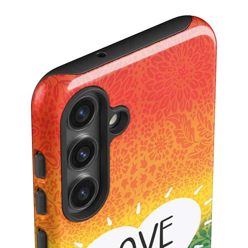 Love Is Love Rainbow Galaxy S24 Plus Impact Case